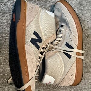 New Balance Numeric 272 Skate Shoes Cream Gum Sole Men’s Size 10.5